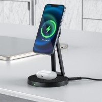 Încărcător Acefast E8 2-in-1 Black imaginea #2 — magazin online Desire.md
