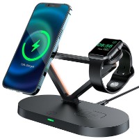 Зарядное устройство Acefast E9 3-in-1 Black фото №3 — интернет-магазин Desire.md
