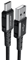 USB Кабель Acefast USB to Type-C 1.2m Black (C1-04)