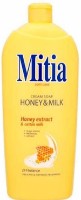 Жидкое мыло для рук Mitia Honey & Milk Cream Soap 1L