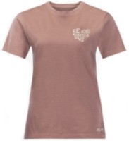 Женская футболка Jack Wolfskin Nature T W Afterglow XS