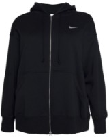 Hanorac damă Nike W Nsw Style Flc Fz Hoodie Os Black/Sail, s.S