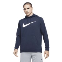 Мужская толстовка Nike Dri-Fit Training Swoosh Obsidian/White, s.S