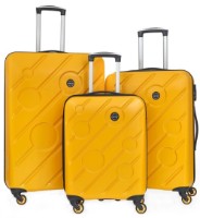 Комплект чемоданов CCS 5208 Set Yellow