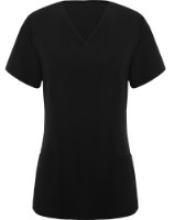Медицинская рубашка Roly Ferox Woman 9084 Black XXL