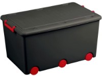 Cutie depozitare pentru jucării Tega Baby Black/Red (PW-001-163-C)