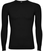 Bluză termică pentru bărbați Roly Prime 0365 Black XL-2XL