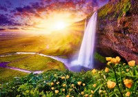 Пазл Trefl 1000 Seljalandsfoss Waterfall, Iceland (10756) фото №1 — интернет-магазин Desire.md
