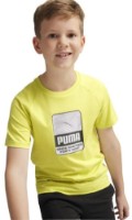 Tricou pentru copii Puma Active Sports Graphic Tee B Lime Sheen 128