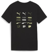Tricou pentru copii Puma Classics Brand Love Tee B Puma Black 140
