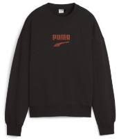 Hanorac damă Puma Downtown Oversized Crew Tr Puma Black L