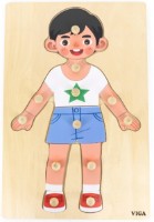 Puzzle Viga 11 Мальчик - Изучаем части тела (446690)