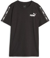 Детская футболка Puma Ess Tape Camo Tee B Puma Black 128