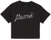 Детская футболка Puma Ess+ Blossom Short Tee G Puma Black 128