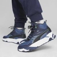 Bocanci pentru bărbați Puma Trinity Mid Hybrid L Inky Blue/Puma Black/Navy 43 imaginea #7 — magazin online Desire.md