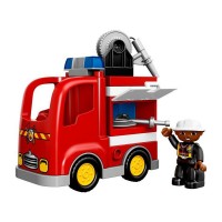 Set de construcție Lego Duplo: Fire Truck (10592)