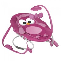 Șezlong pentru bebeluși Lorelli Joy Pink Owl (10110081322)