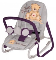 Șezlong pentru bebeluși Lorelli Top Relax Grey&Violet Bear (10110021532)