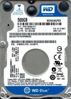 Жесткий диск Western Digital Blue 500Gb (WD5000LPCX)