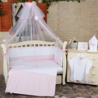 Lenjerie de pat pentru copii Veres Happy Bunny Pink (159.02) 