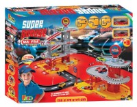 Set jucării transport Faro Garage 4+3 level - 2 Machines Road - 2*1 (707)