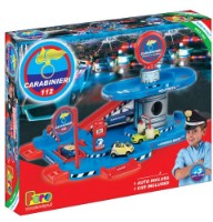 Set jucării transport Faro Police Station 2 level 1 Machine (706)
