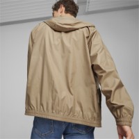 Jachetă pentru bărbați Puma Hooded Graphic Windbreaker Prairie Tan M