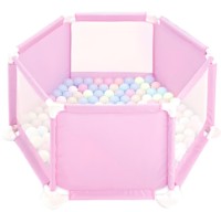 Манеж 4Play Happy Game Pink