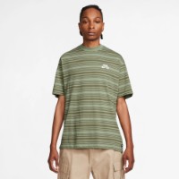 Tricou bărbătesc Nike U Nk Sb Tee M90 Stripe Sp24 Oil Green, s.M imaginea #2 — magazin online Desire.md