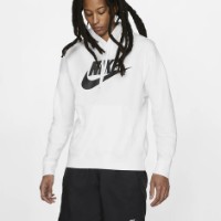 Мужская толстовка Nike M Nsw Club Hoodie Po Bb Gx White/Black, s.XXL
