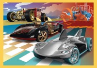 Puzzle Trefl 4in1 Hot Wheels vehicles (34627) imaginea #3 — magazin online Desire.md