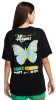 Детская футболка Nike G Nsw Tee Max Butterfly Black, s.XS фото №2 — интернет-магазин Desire.md