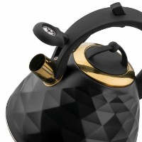 Чайник Tadar Crystal Mat Black-Gold 3L фото №4 — интернет-магазин Desire.md