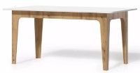 Обеденный стол Fabrik Home Crown Белый Ясень/Дуб Эвок