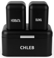 Хлебница Tadar Salvador Black Set