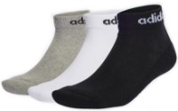 Ciorapi pentru bărbați Adidas Cushioned Ankle 3Er Pack Black/White L