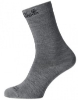 Мужские носки Jack Wolfskin Merino Classic Cut Socks Grey Heather 41-43