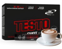 Complex pre-antrenament ProNutrition Testo Shot 20x25ml Coffee