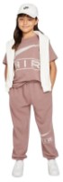 Pantaloni spotivi pentru copii Nike G Nsw Ft Air Pant Smokey Mauve/Platinum Violet, s.S imaginea #4 — magazin online Desire.md