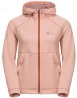 Женская толстовка Jack Wolfskin Fernweh Hooded Jkt W Pink M