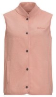 Женская жилетка Jack Wolfskin Light Curl Vest W Pink L