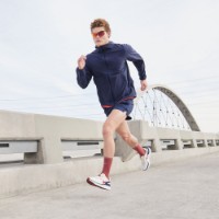 Кроссовки мужские Nike Air Zoom Structure 25 Sea Glass/Midnight Navy/Rugged Orange/University Red, s.46 фото №10 — интернет-магазин Desire.md