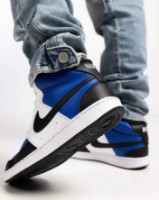 Ботинки мужские Nike Court Vision Mid Nn Af Game Royal/White/Black, s.40.5 фото №9 — интернет-магазин Desire.md