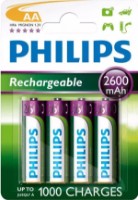 Set baterii Philips MULTILIFE 2600 мАч 1.2 B AA