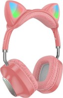 Наушники Hoco ESD13 Skill Cat Pink