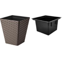 Цветочный горшок Form Plastic Rattana (3880-070) фото №2 — интернет-магазин Desire.md