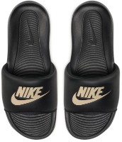Șlapi pentru bărbați Nike Victori One Slide Black/Metallic Gold, s.45 imaginea #4 — magazin online Desire.md