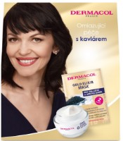 Set pentru îngrijirea tenului Dermacol Gold Elixir Day Cream 50ml + Gold Elixir Face Mask 2pcs