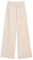 Pantaloni spotivi de dame Puma Classics+ Relaxed Sweatpants Rosebay, s.XL