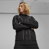 Hanorac pentru bărbați Puma Ferrari Style Hooded Jacket Puma Black S (62382401) imaginea #3 — magazin online Desire.md